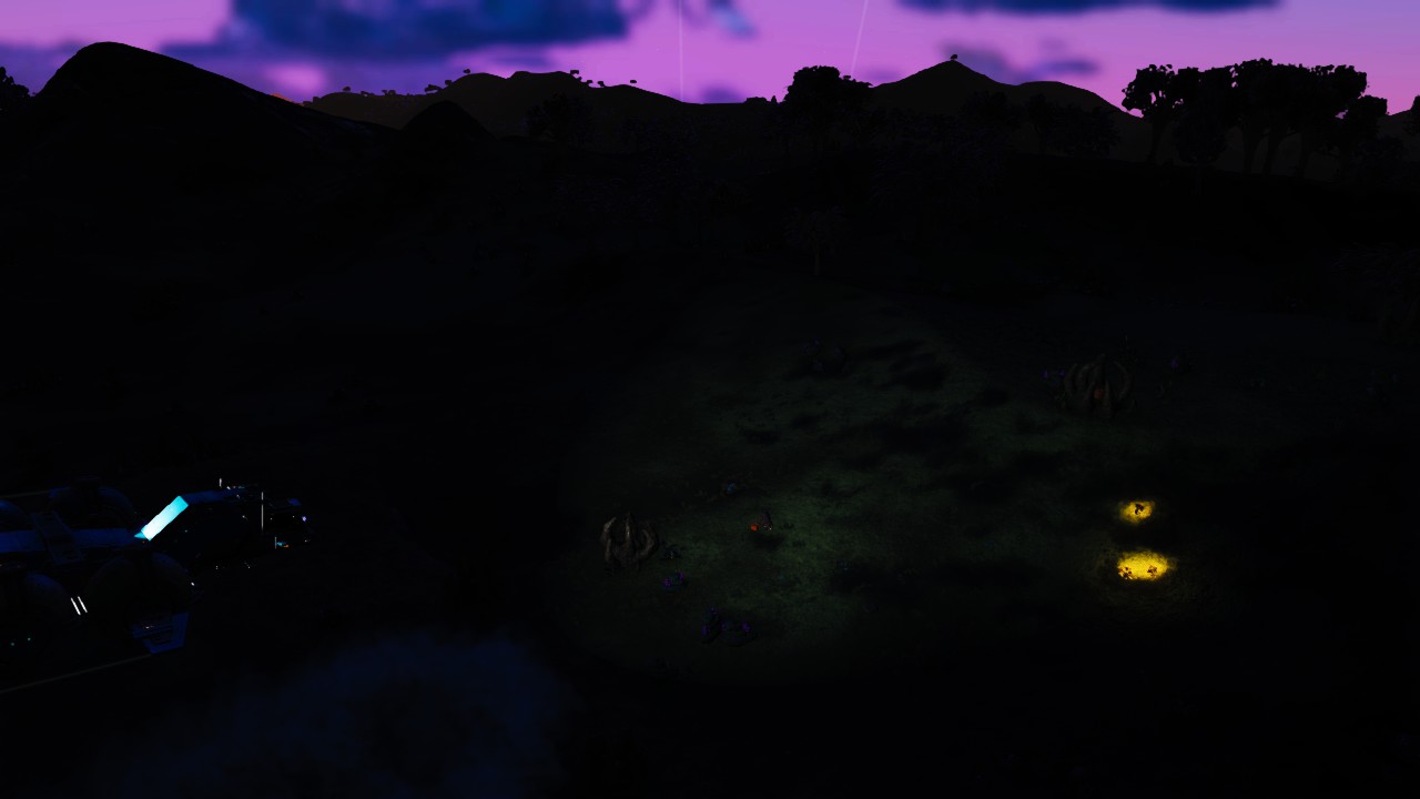 Night Time Discovery Next – Ships with lights
