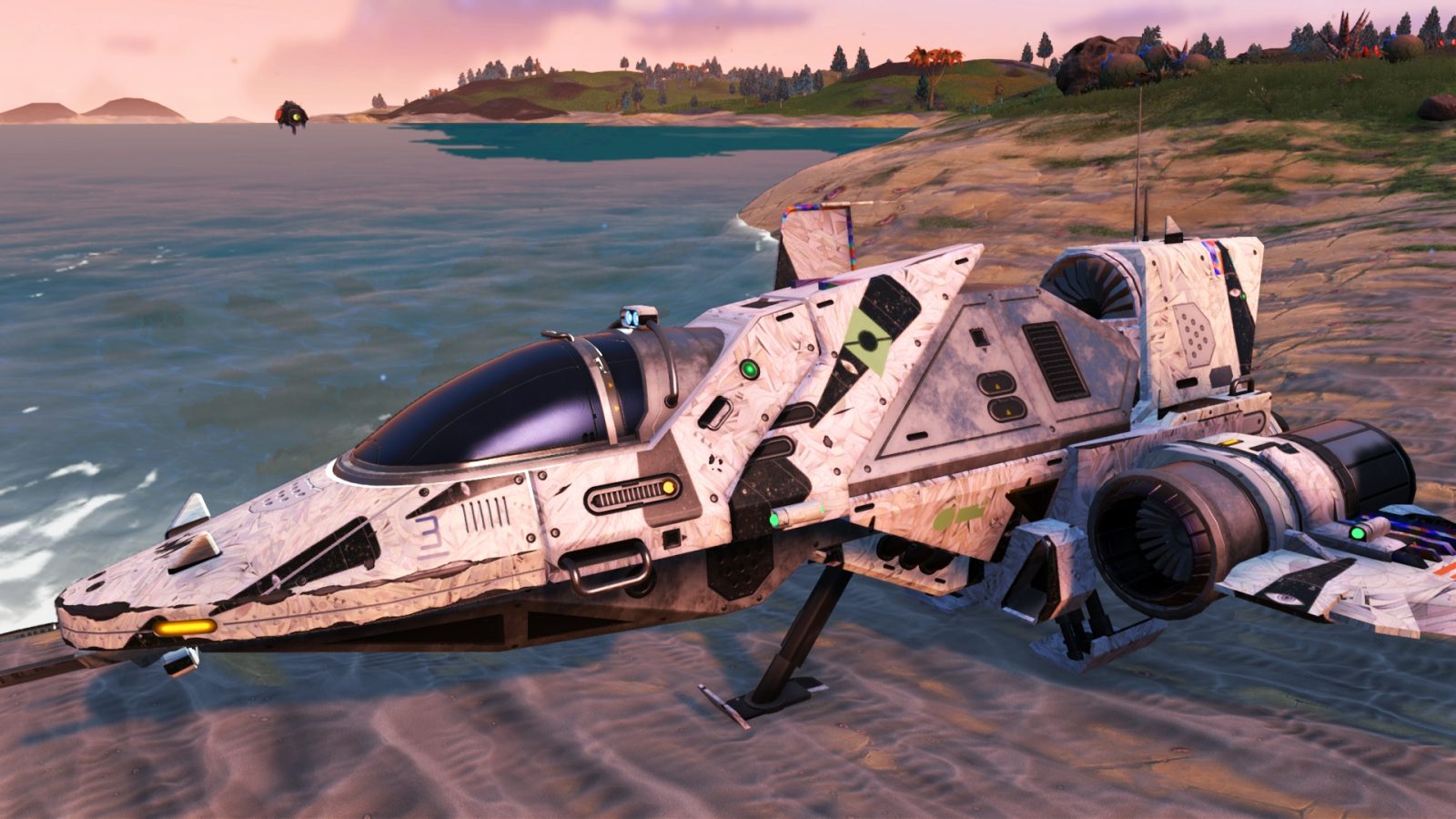 Psychedelic Fighter Paintjob