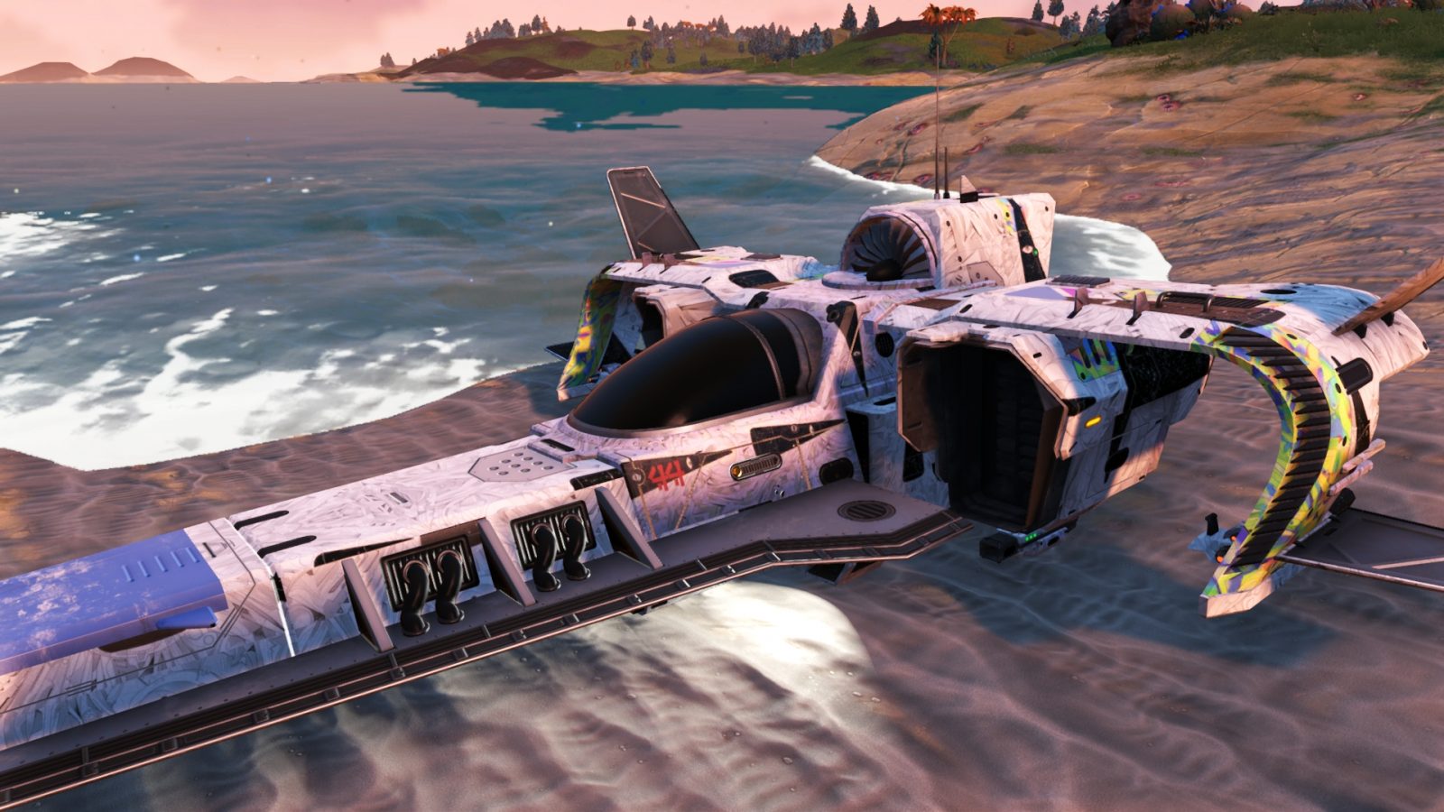 Psychedelic Fighter Paintjob