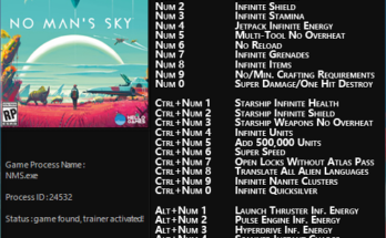 NO MAN’S SKY TRAINER