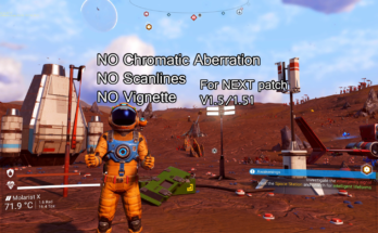 Chromatic Aberration, Scanline and Vignette Removal for NEXT