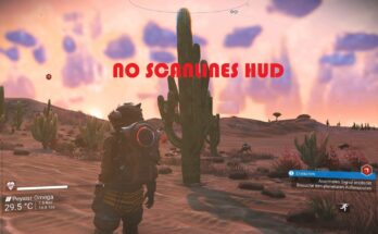 No scanlines HUD