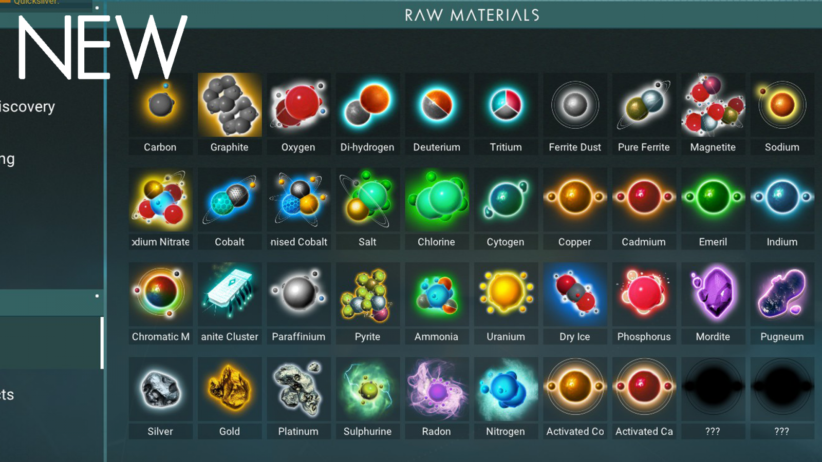 No Man’s Science for 1.7 (Chemistry Fixes)
