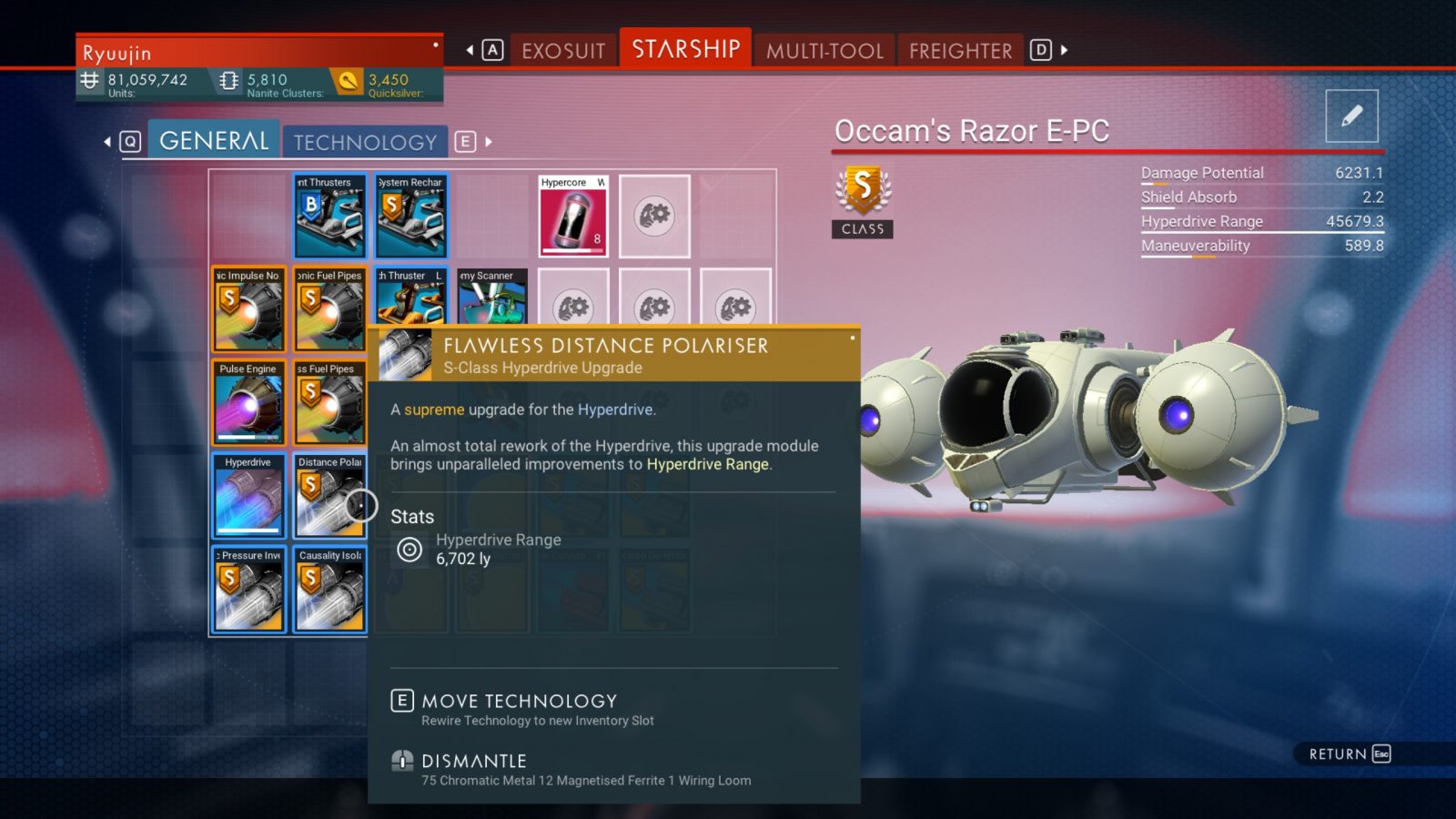 Balanced Hyperdrive Overhaul