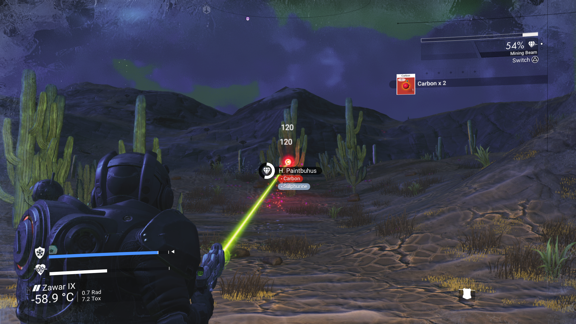Increased Mining Damage