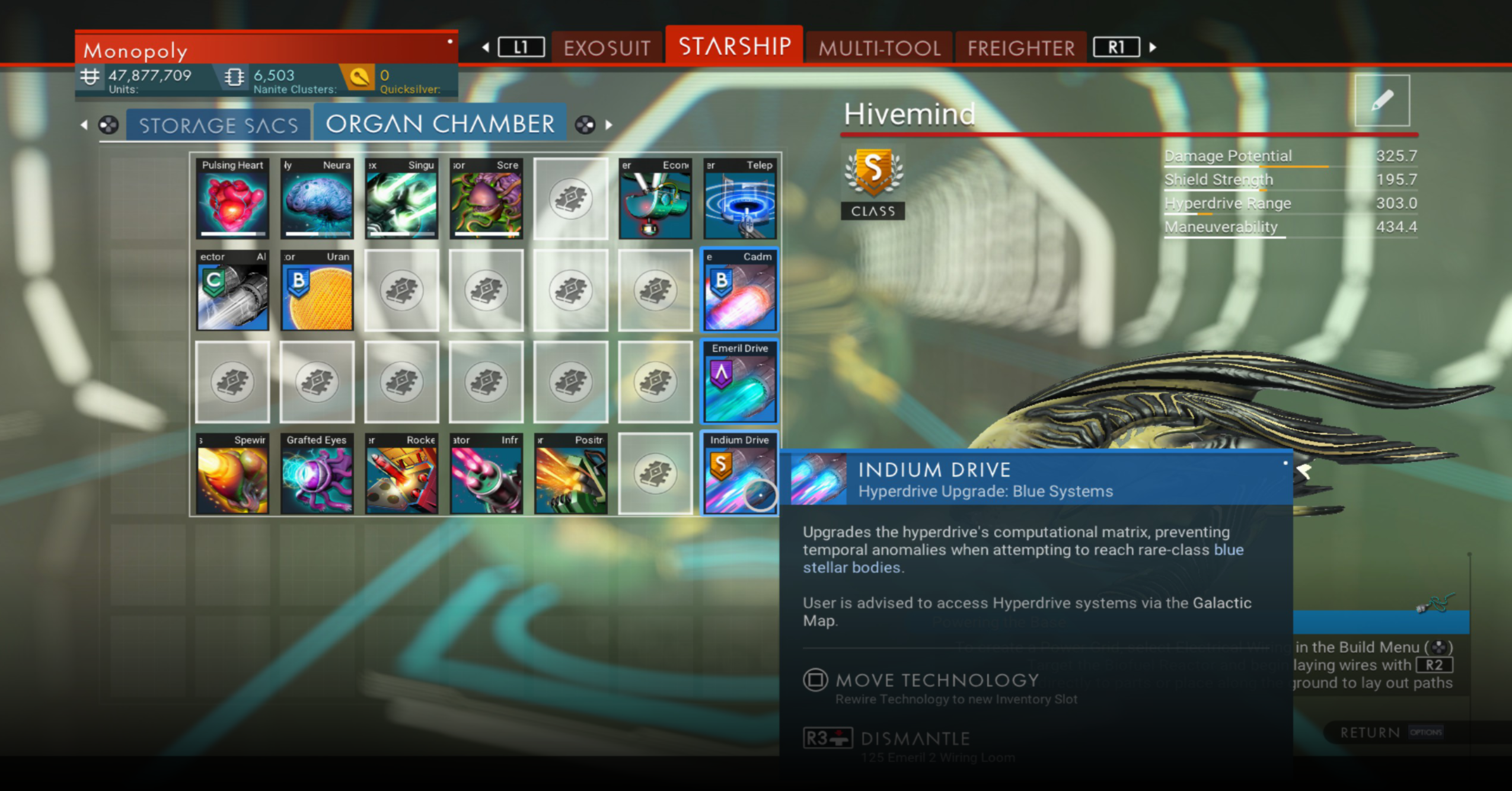 Technology for BioShips