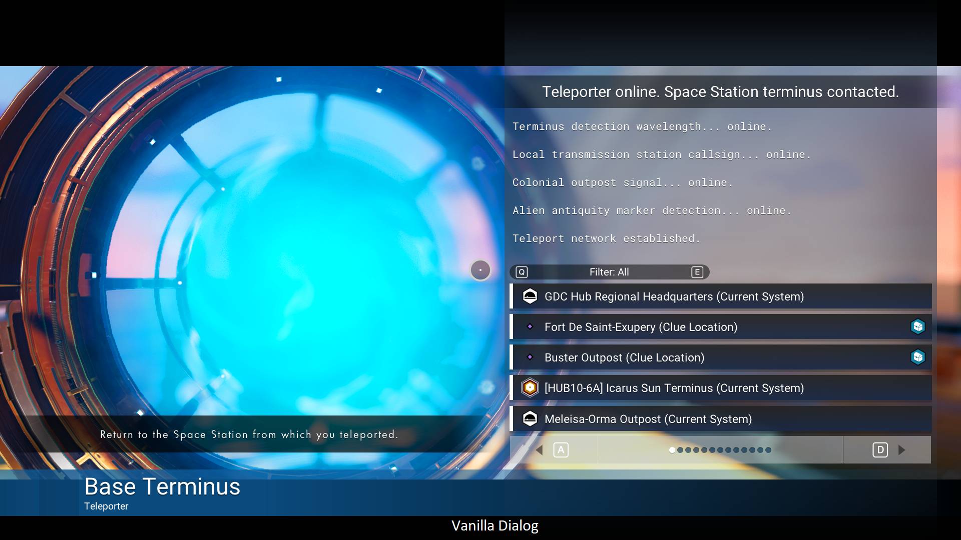 Agrivar's Terminus Dialog Improvements