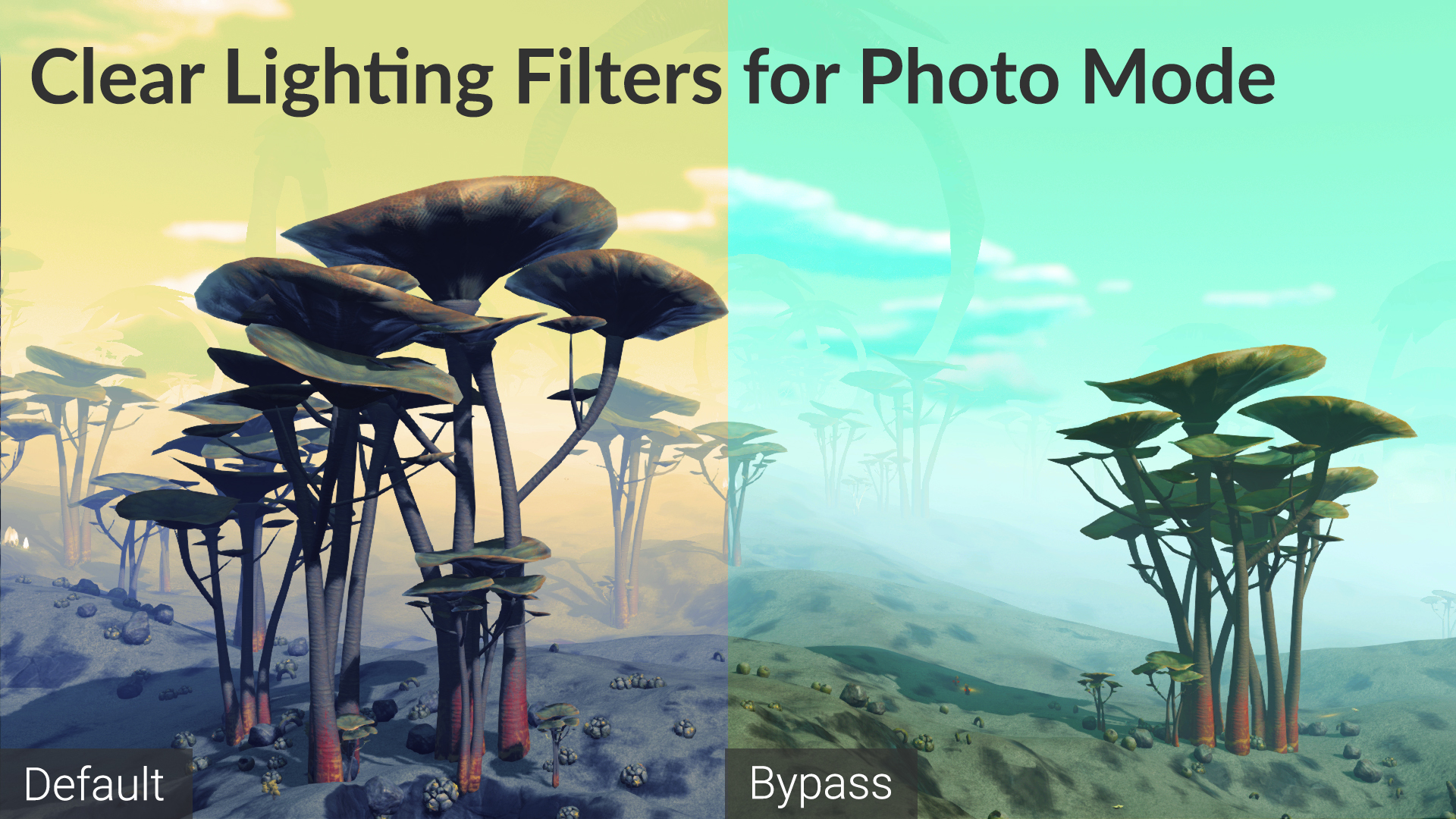 Clear Lighting Filters for Photo Mode