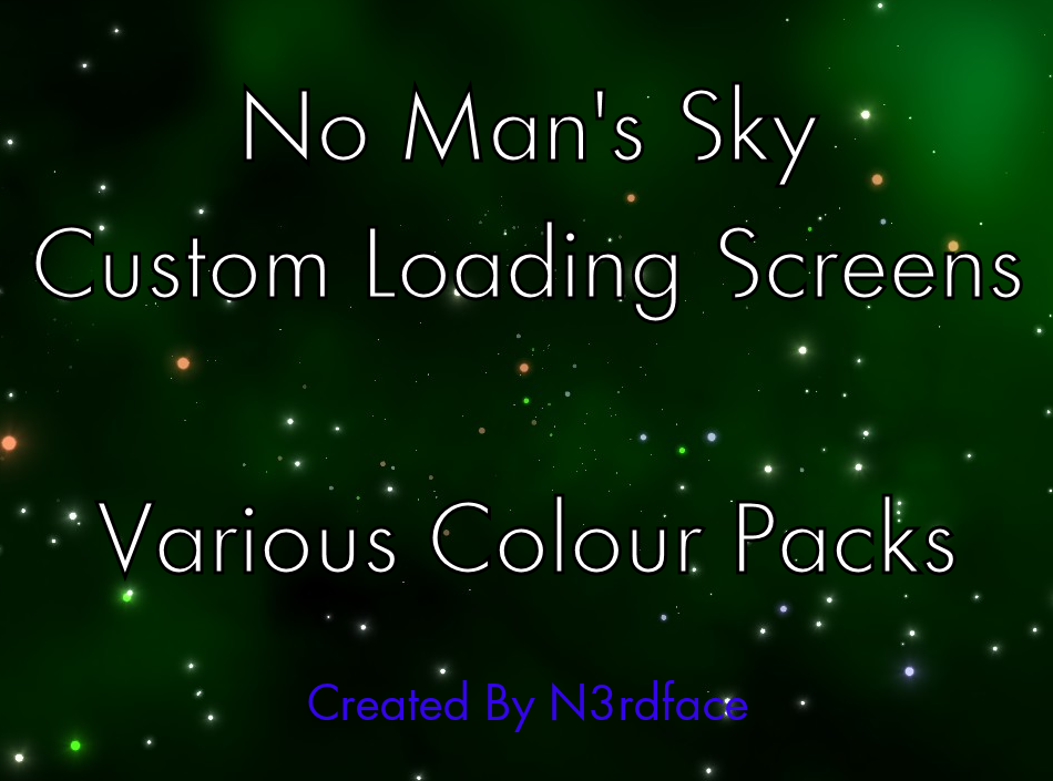 Custom Loading Screen Logo Pack - Various Colours