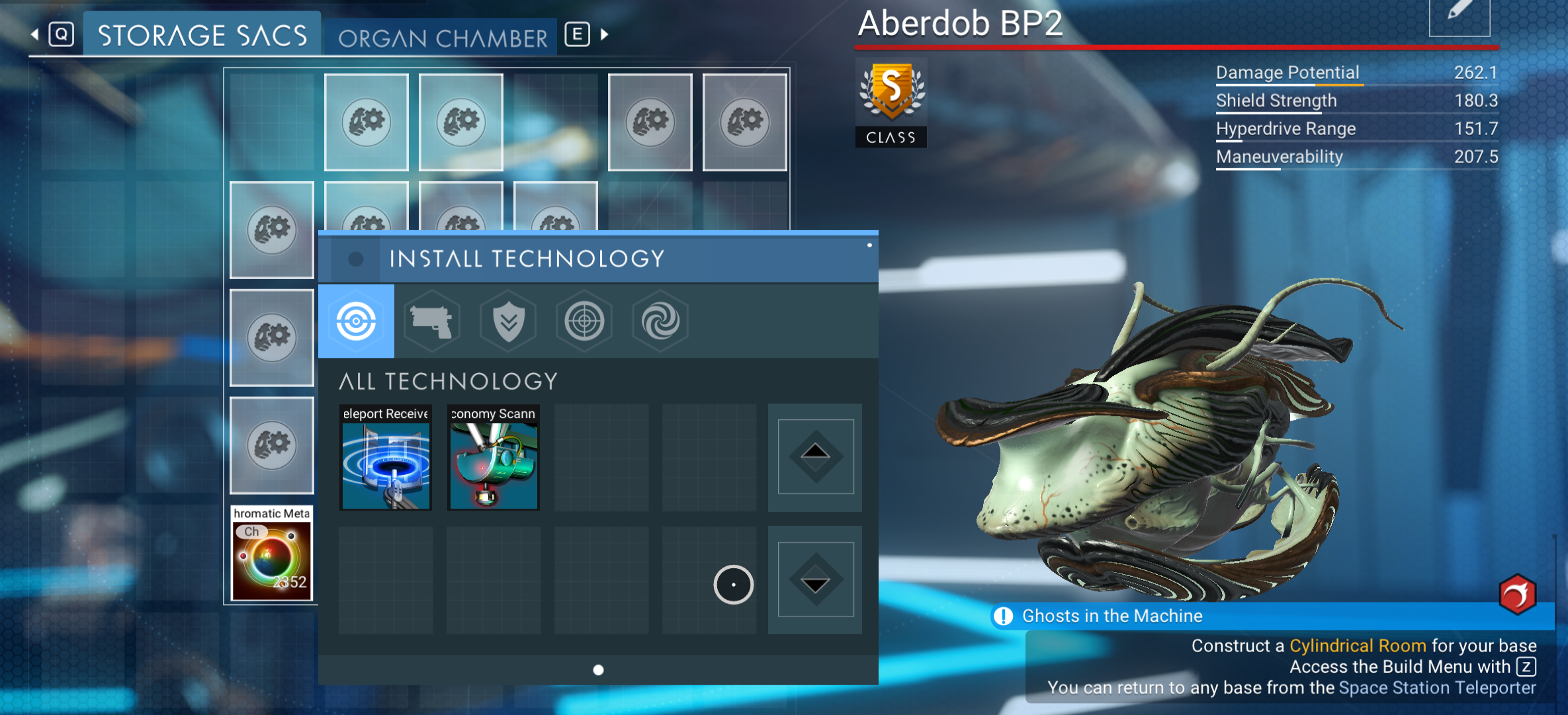 Ship Tech for Living Ships