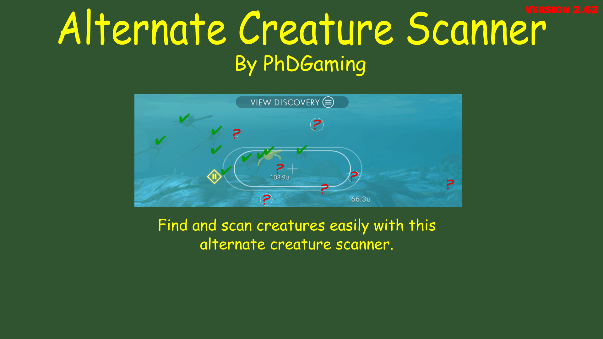 Alternate Creature Scanner