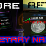 Fixes for Ship Hud - Planet Name and Hidden Coordinates