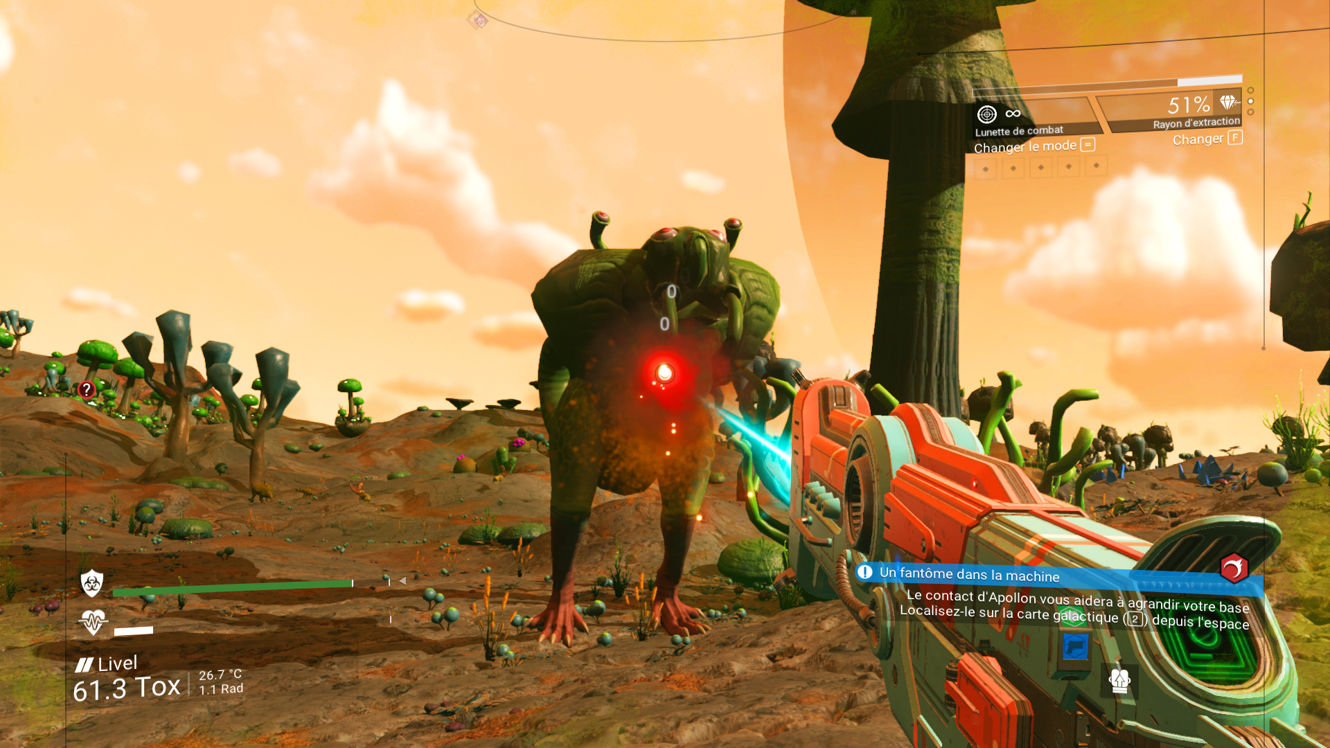 Laser Immune Creatures