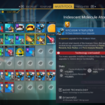 Max Number of Stats and Value on all Technology Upgrades