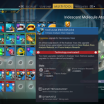 Max Number of Stats and Value on all Technology Upgrades