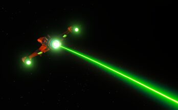 G Ship Engine Glow