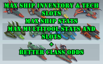 Better Ship and Multitool Slots and Class