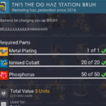 Hazard Protection Units -into- Shield Stations