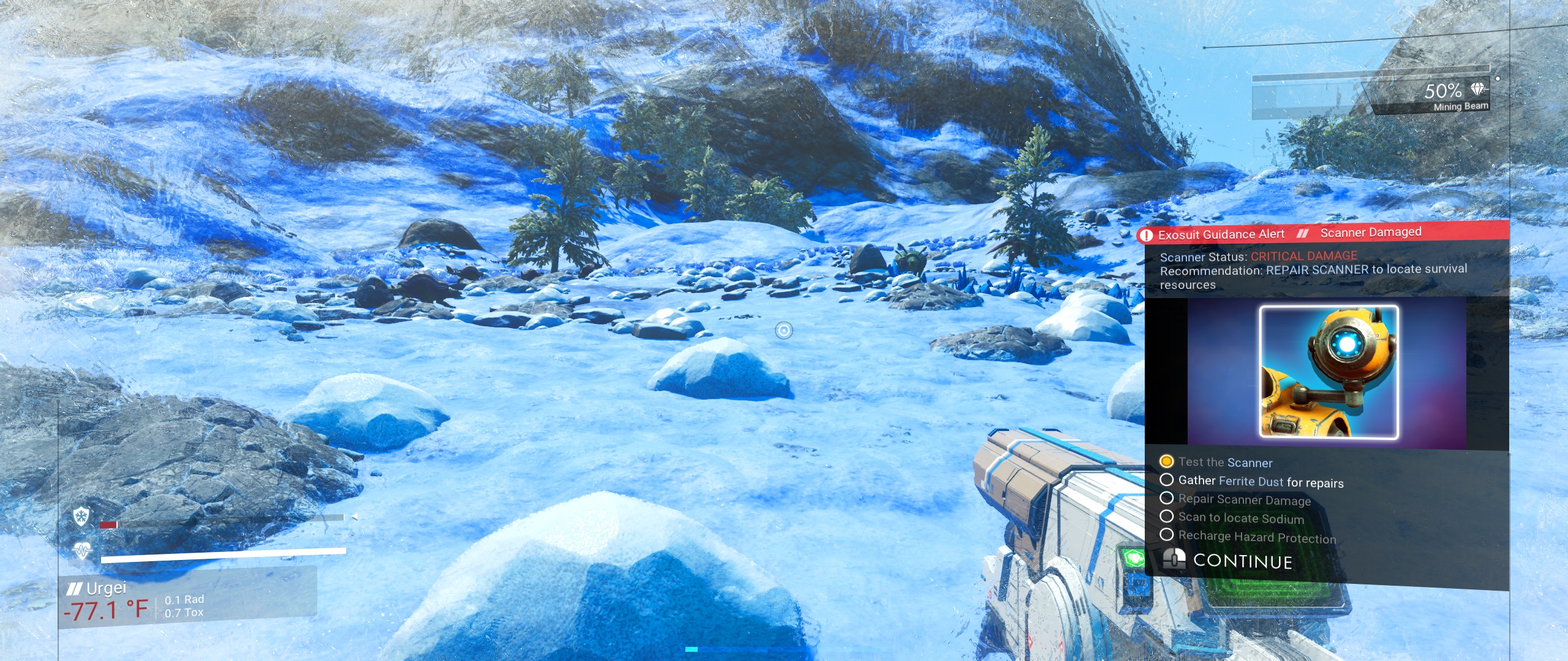 Random Starting Ship and Multitool