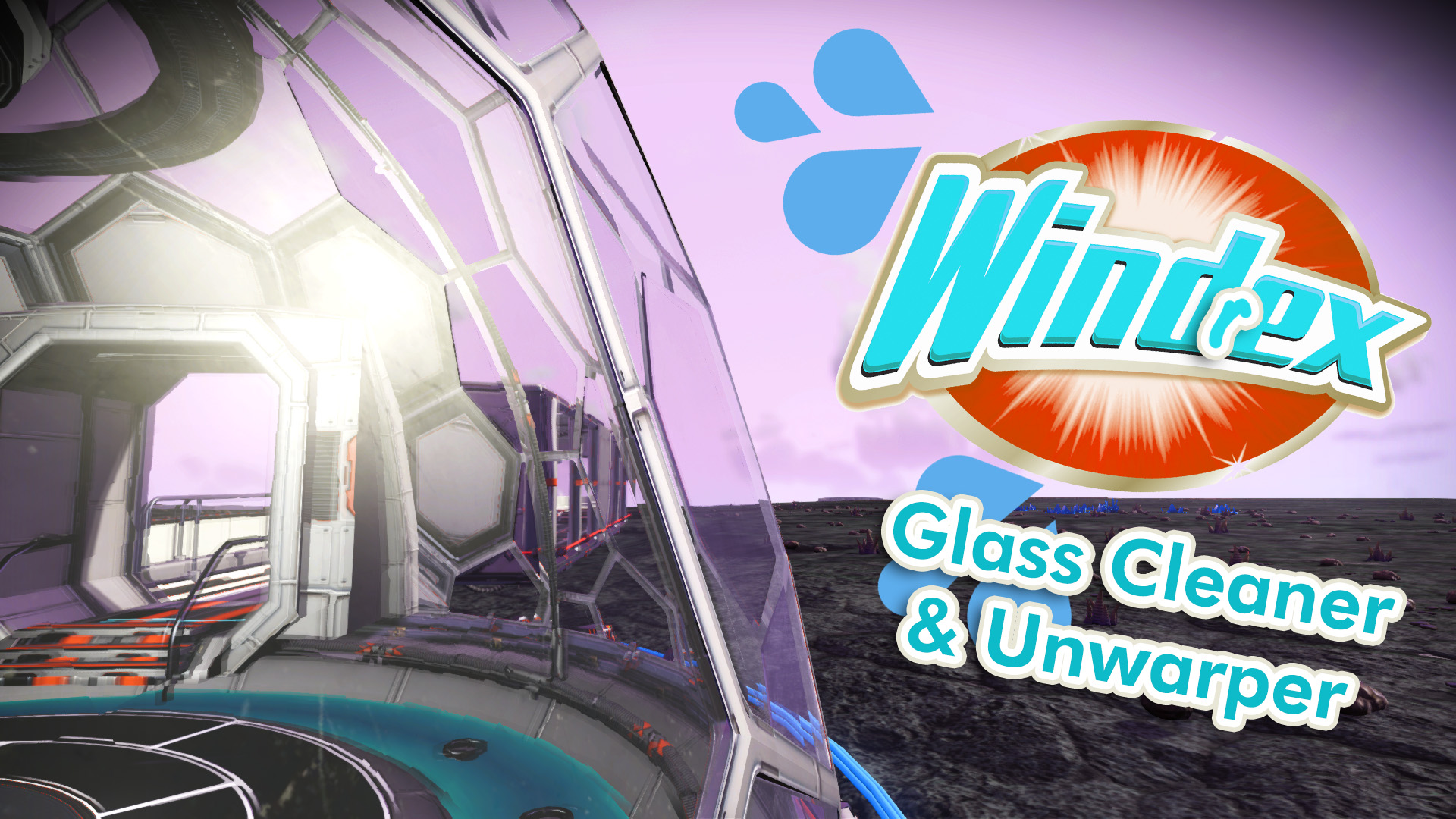 Glass Cleaner and Unwarper