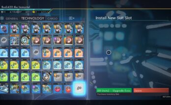 All Items 99999 Plus 48 Suit Tech Slots