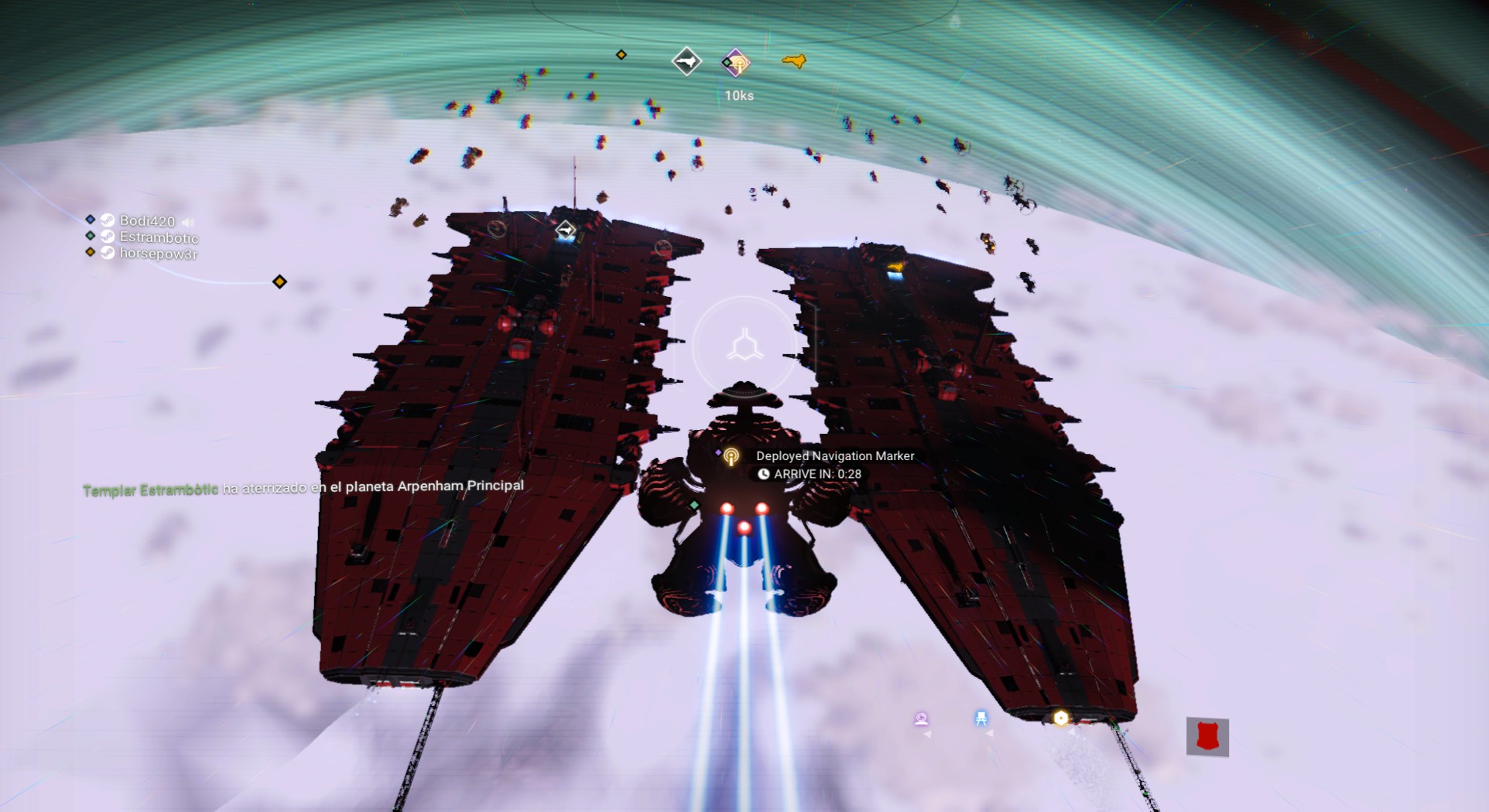 Base Parts Always Have Power plus Multiple Player Freighters