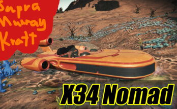 Supra Murray Kratt - X-34 Landspeeder for Nomad