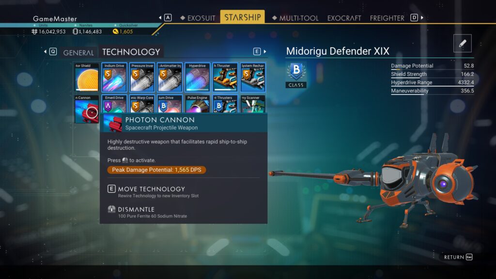 Uninstall Core Weapons
