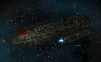 gFleet Custom Freighter - BSG Pegasus
