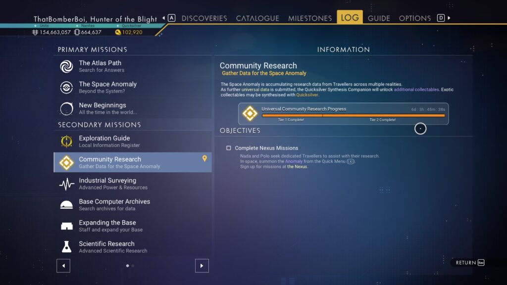 Community Mission Debugger
