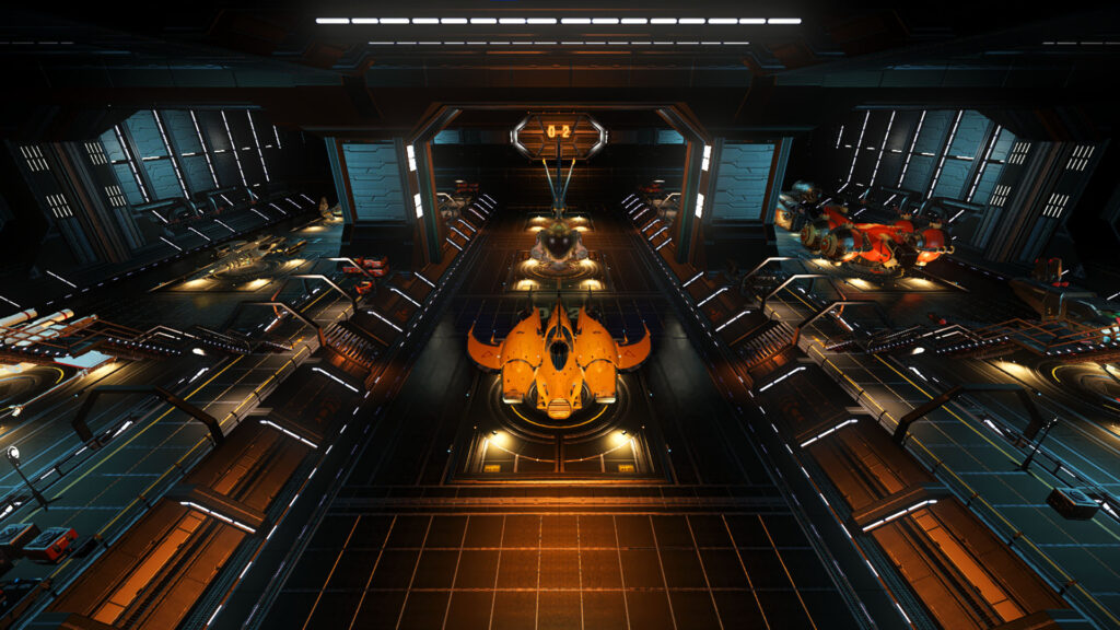 gFleet All Ships on Freighter