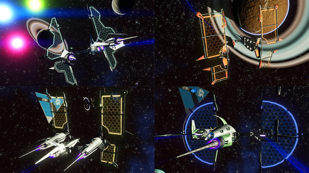 Sailship Procedural Lights