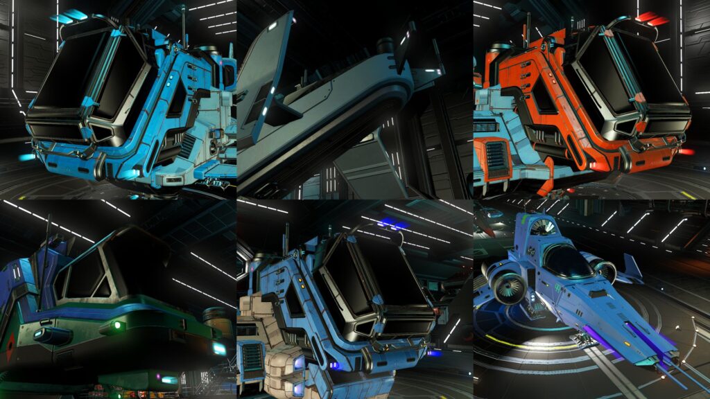 Ship Procedural Lights