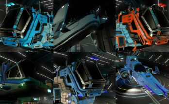Ship Procedural Lights