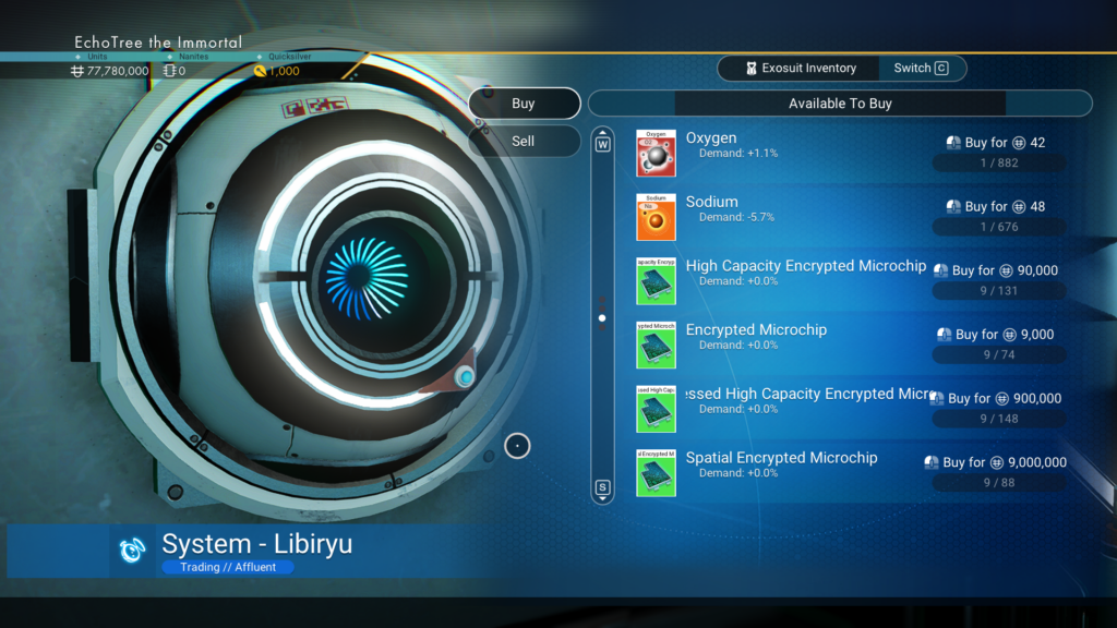 No Man's Sky Galactic Standard Currency (NMSGSC) V4.05.0.1