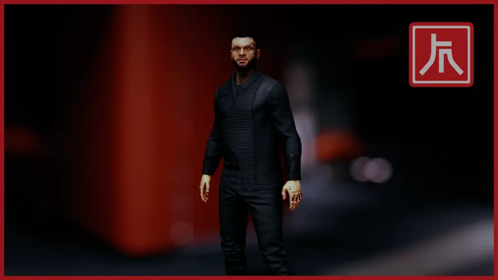 4K - Ryujin Fitted Bussines Suit - Black Retexture V1.0