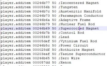 All Outpost Materials BAT File V1.0.1