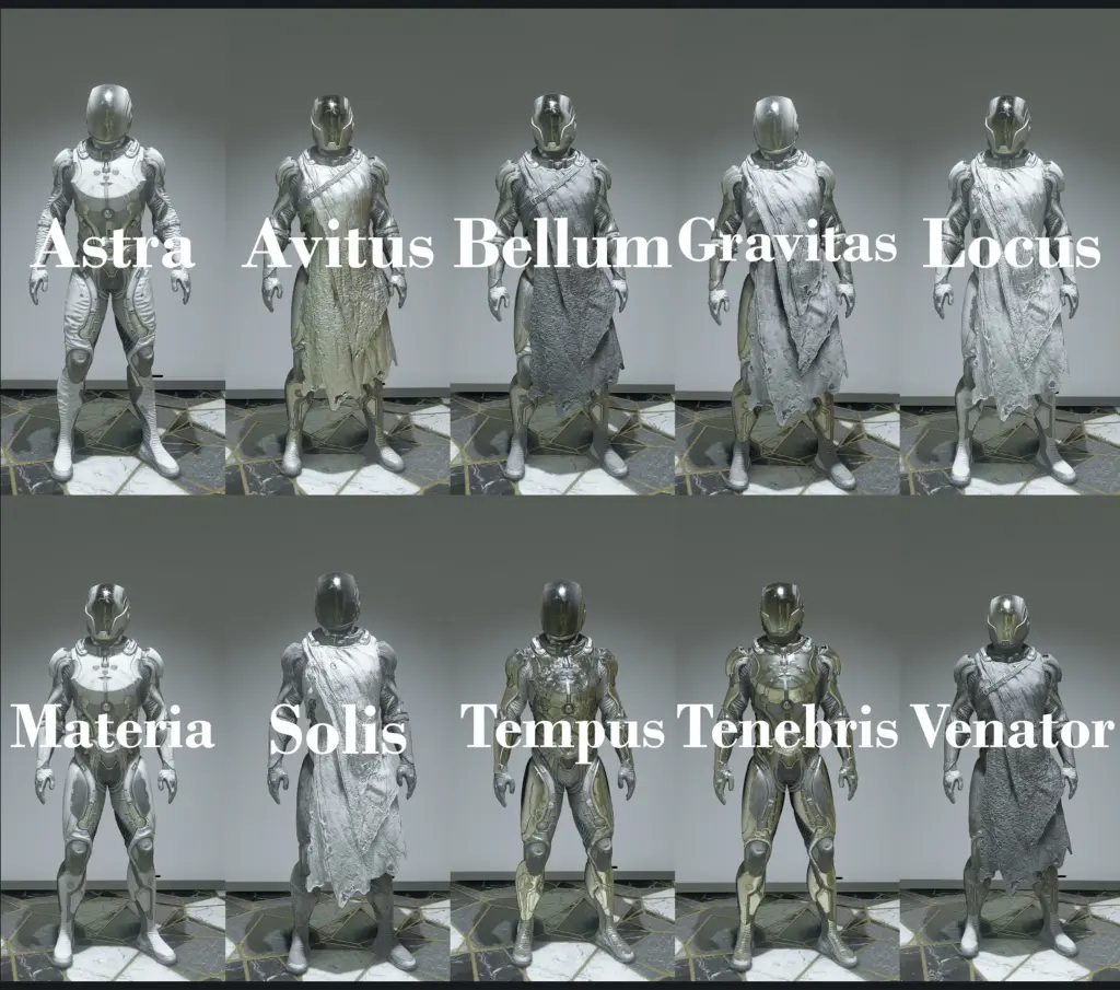 All White Starborn Spacesuit (M-F) V1.0