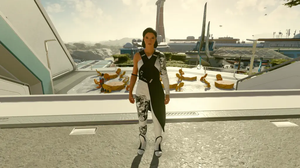 Andreja Black And White Outfit V1.2