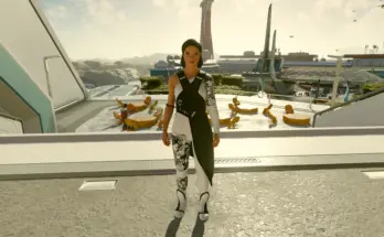 Andreja Black And White Outfit V1.2
