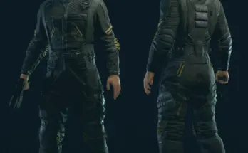 Black Utility Flightsuit V1.0