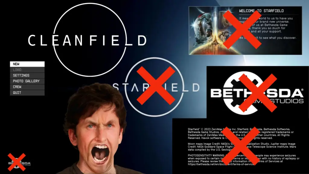 Cleanfield - A No-Intro Videos And Clean Menu Fix V1.4