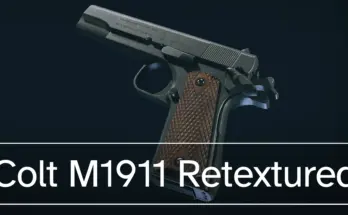 Colt 1911 Retextured