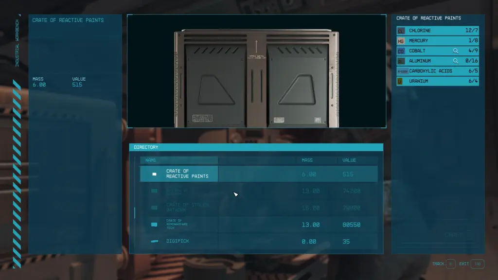 Contraband Crafting V1.0