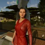 Andreja's Crimson Dress V0.0.1