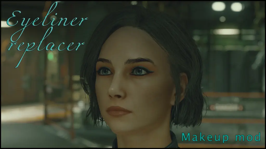 Deluxe makeup. Eyeliner replacer V1.2