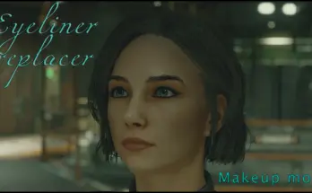 Deluxe makeup. Eyeliner replacer V1.2