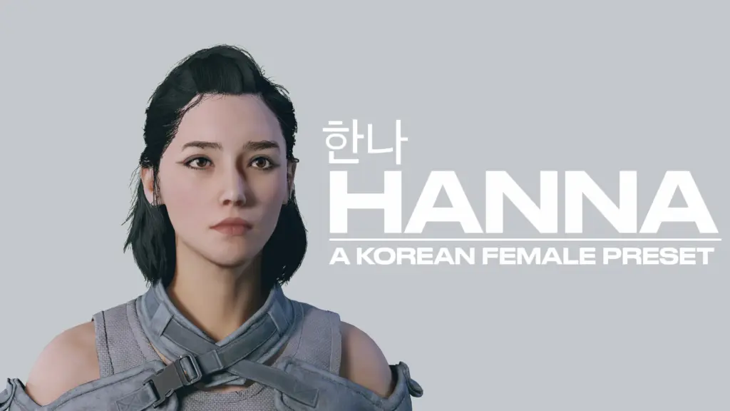Hanna - A Korean Female Preset V1.1