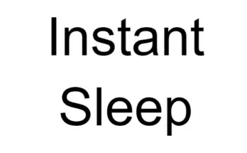 Instant Sleep V1.0