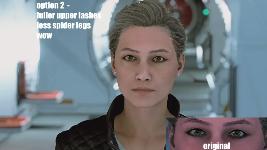 Less Severe Eyelashes V1.0